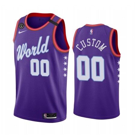 Maglia NBA 2020 Team World Rising Star Personalizzate Nike Swingman - Uomo